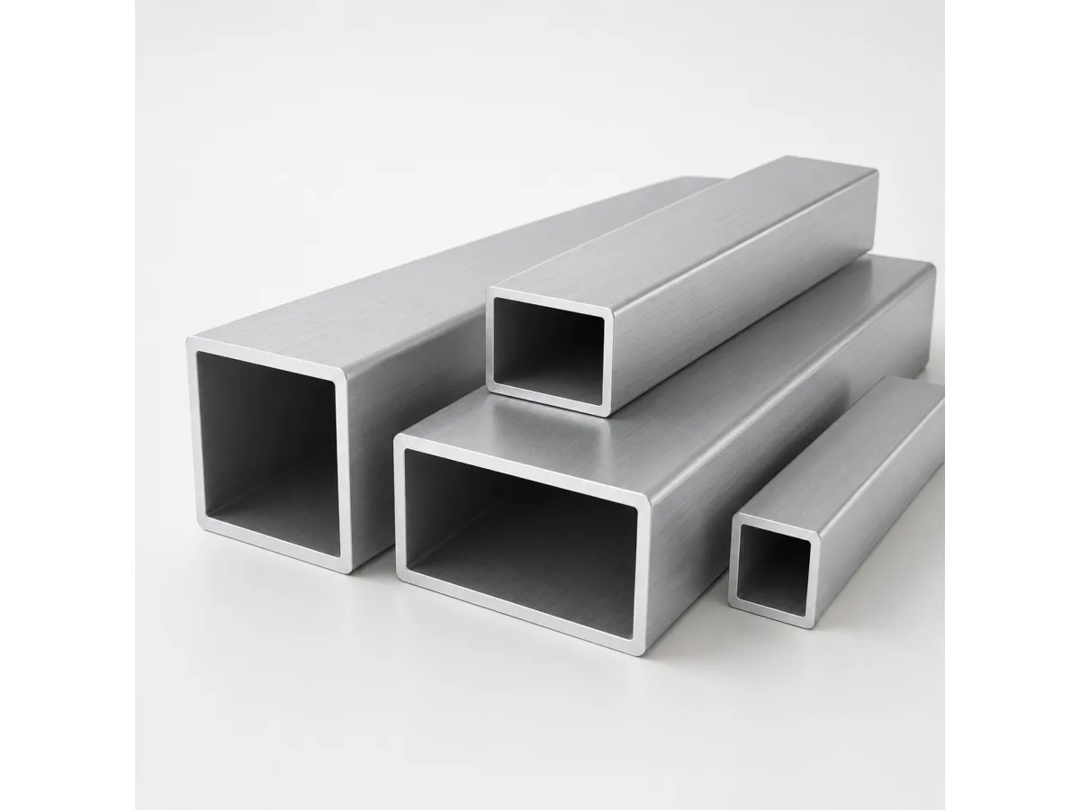 Hilal Aluminium-Kastenprofile (Quadrat und Rechteck)